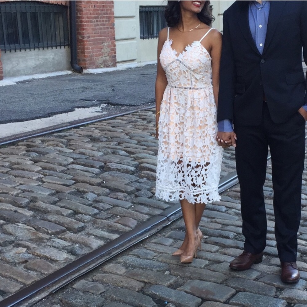 White Lace Dress